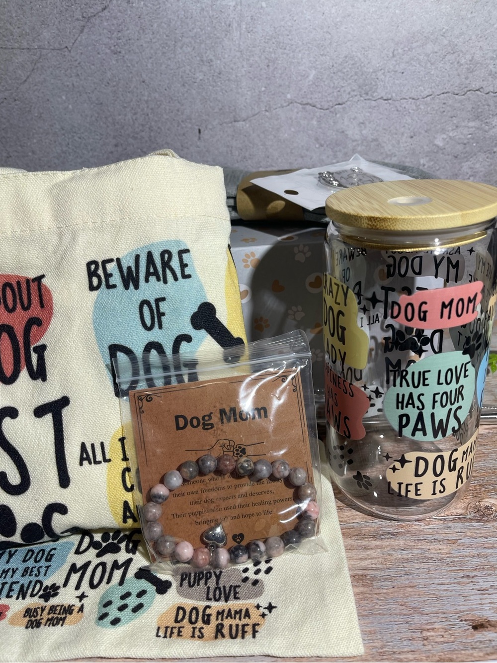 Dog Mom Gift Set for Dog Lovers NEW - Picture 2 of 15
